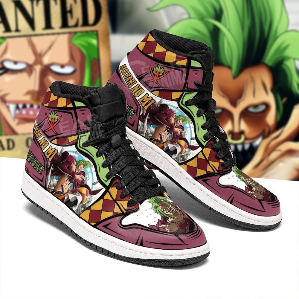 Batolomeo Sneakers Custom Anime One Piece Shoes - 2 - MyAnimeShoes