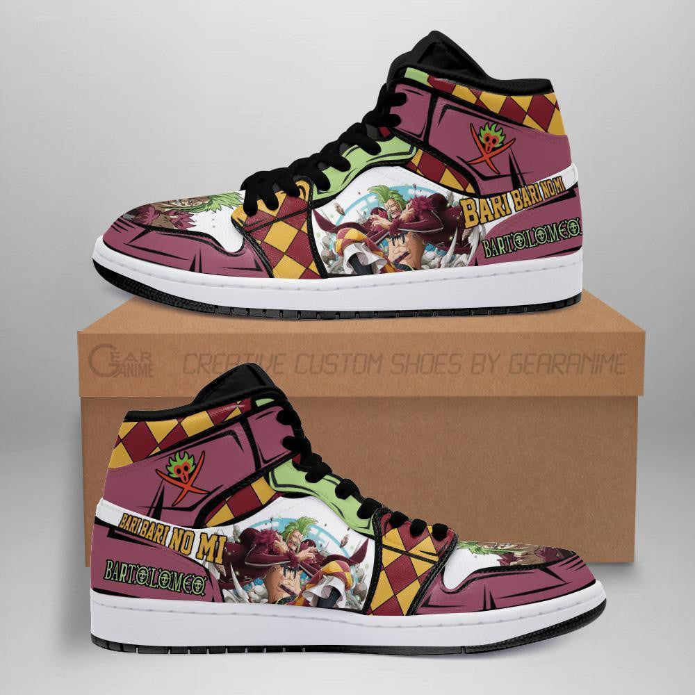 Batolomeo Sneakers Custom Anime One Piece Shoes - 1 - MyAnimeShoes