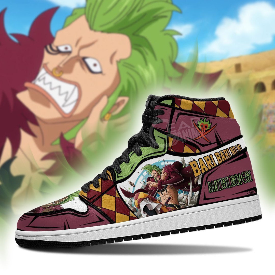 Batolomeo Sneakers Custom Anime One Piece Shoes - 3 - MyAnimeShoes