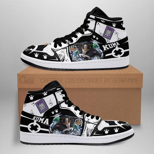 Bartholomew Kuma Sneakers Custom Anime One Piece Shoes - 1 - MyAnimeShoes