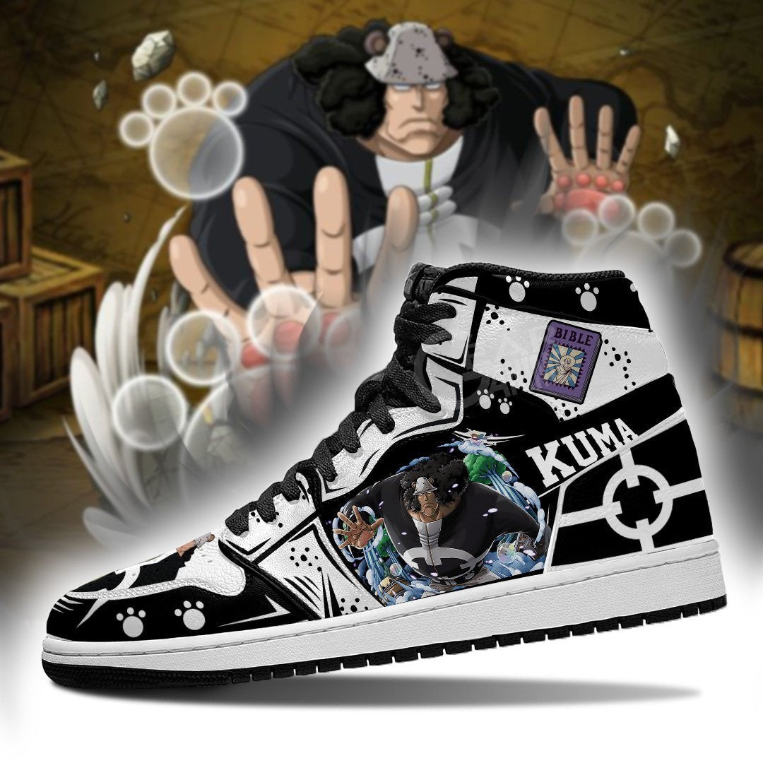 Bartholomew Kuma Sneakers Custom Anime One Piece Shoes - 3 - MyAnimeShoes
