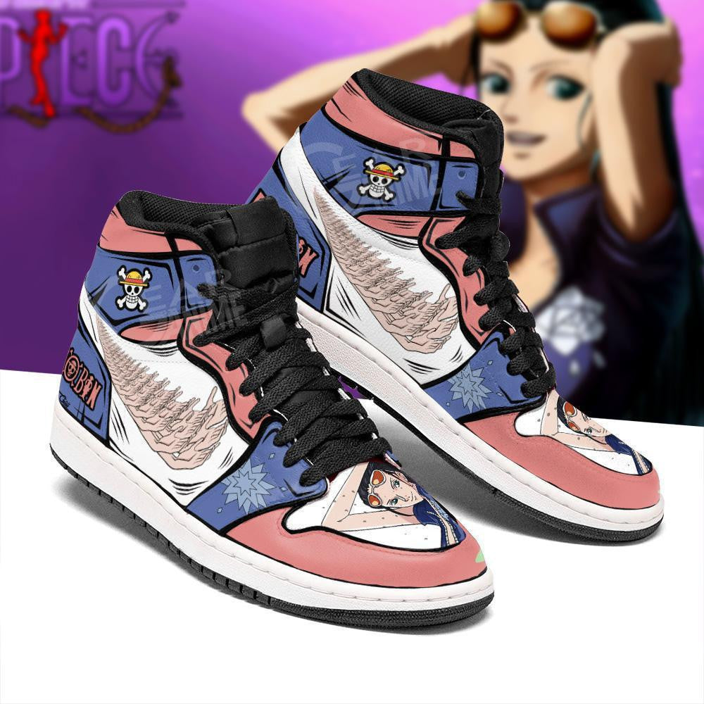 Nico Robin Sneakers Hana Hana No Mi Custom Anime One Piece Shoes - 2 - MyAnimeShoes