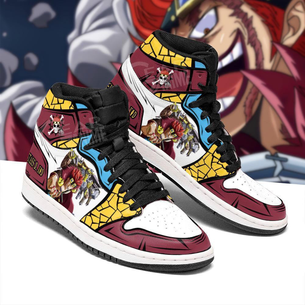Eustass D. Kid Sneakers Custom Anime One Piece Shoes - 2 - MyAnimeShoes