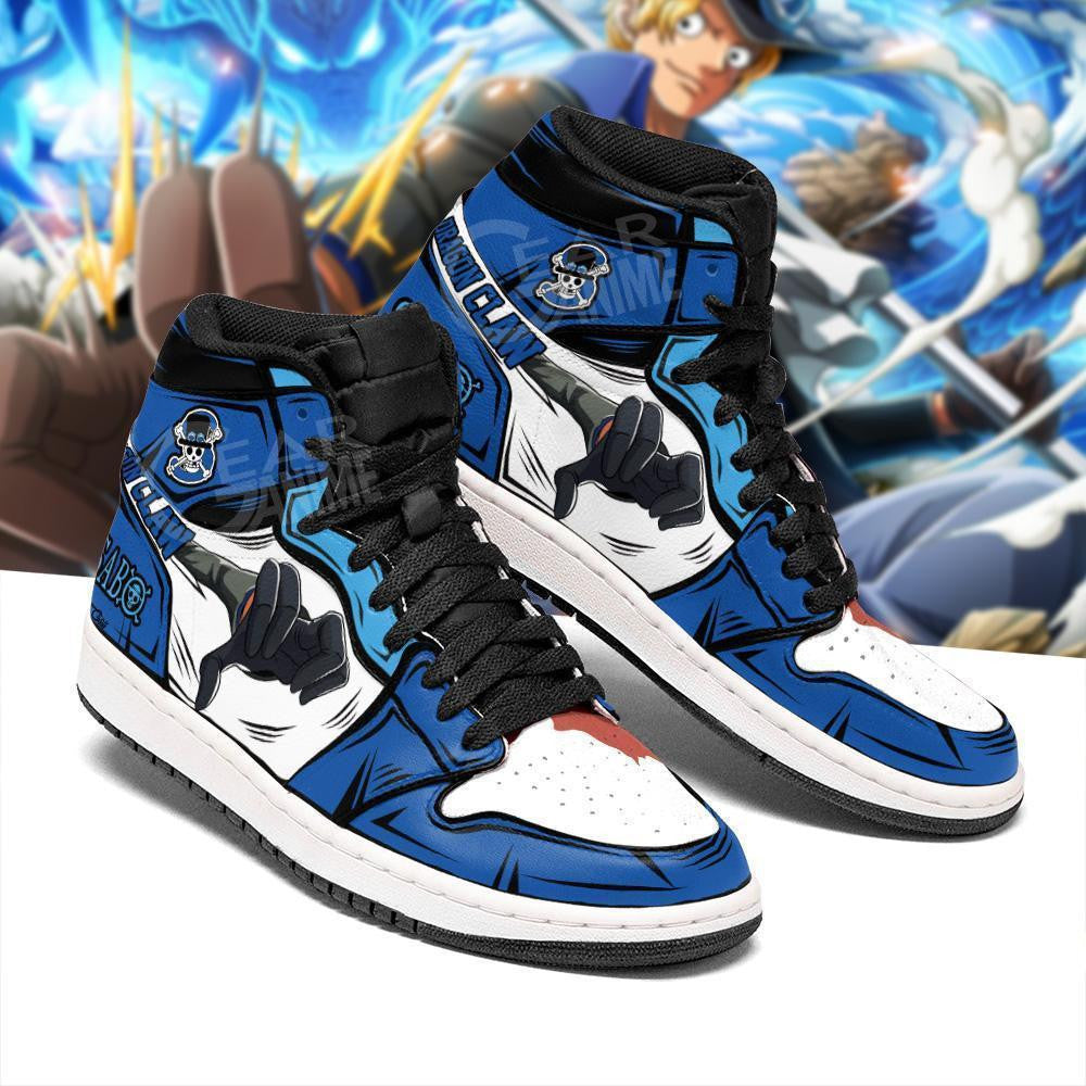 Dragon Claw Sabo Sneakers Custom Anime One Piece Shoes - 2 - MyAnimeShoes