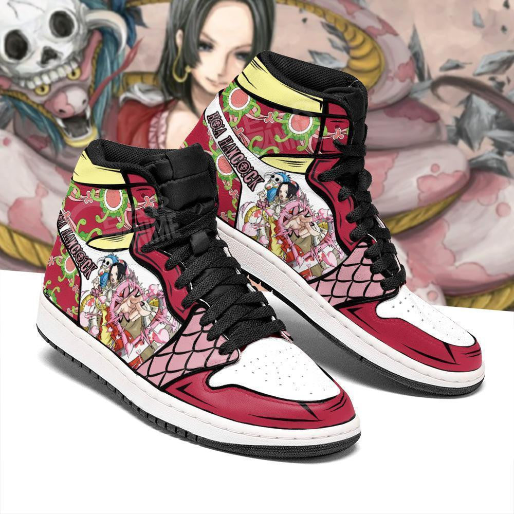 Boa Hancock Sneakers Custom Anime One Piece Shoes - 2 - MyAnimeShoes