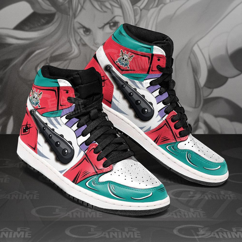 Yamato's kanabo Sneakers Custom Anime Wano Arc One Piece Shoes - 2 - MyAnimeShoes