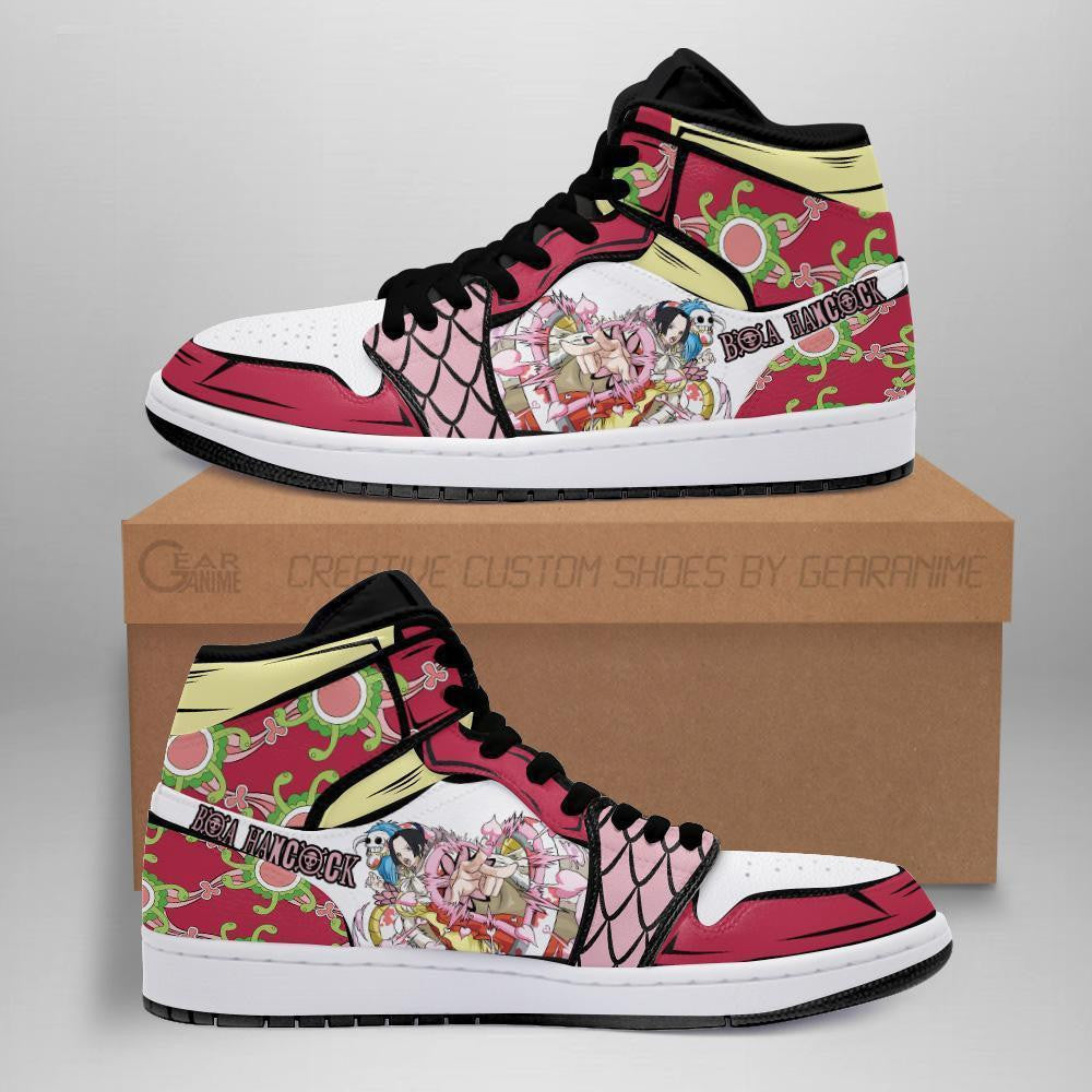 Boa Hancock Sneakers Custom Anime One Piece Shoes - 1 - MyAnimeShoes
