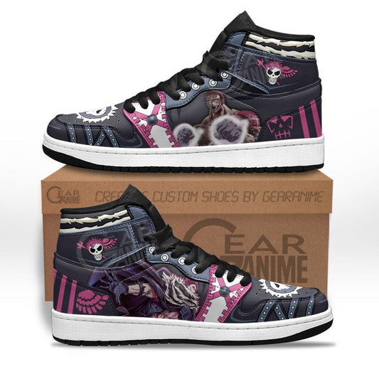 Charlotte Katakuri Fight Sneakers Custom Anime One Piece Shoes - 1 - MyAnimeShoes