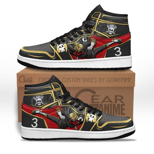Vinsmoke Sanji Raid Suit Sneakers Custom Anime One Piece Shoes - 1 - MyAnimeShoes