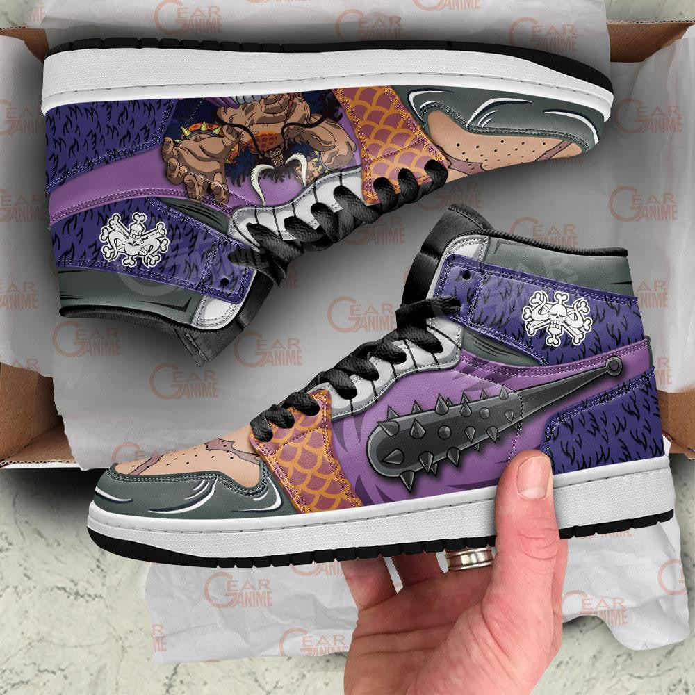 OP Kaido J1s Sneakers Custom Anime One Piece Shoes - 3 - MyAnimeShoes