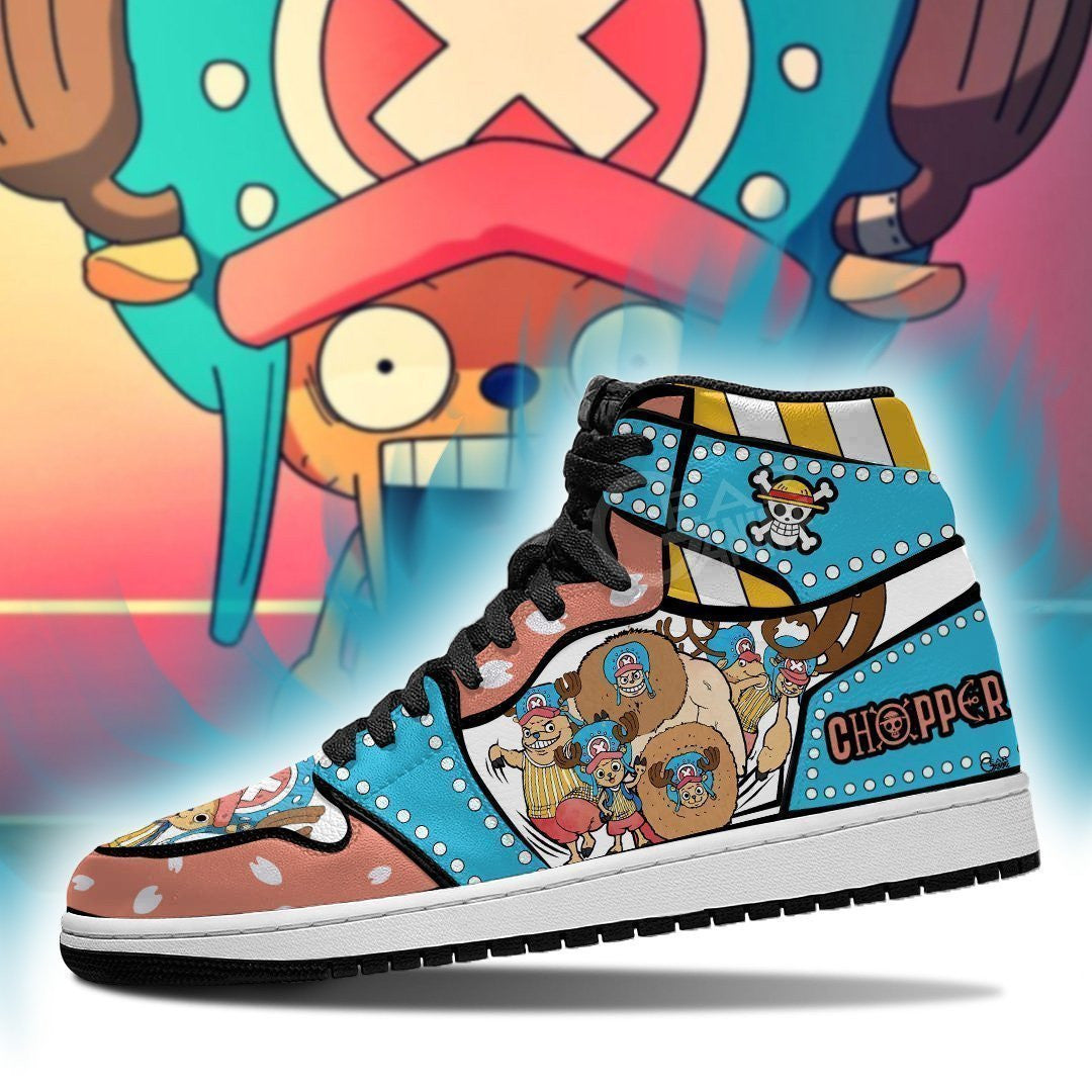Tony Tony Chopper Sneakers Custom Anime One Piece Shoes - 3 - MyAnimeShoes