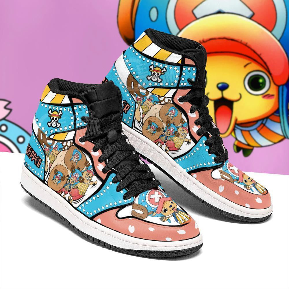 Tony Tony Chopper Sneakers Custom Anime One Piece Shoes - 2 - MyAnimeShoes