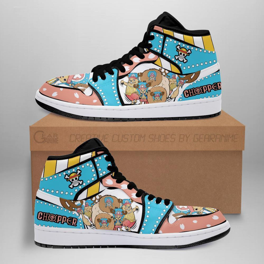 Tony Tony Chopper Sneakers Custom Anime One Piece Shoes - 1 - MyAnimeShoes