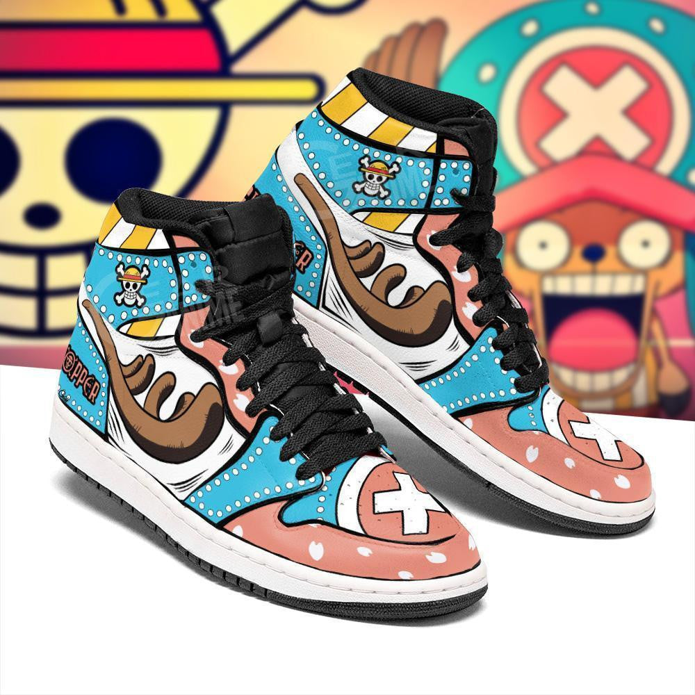 Chopper Horn Sneakers Custom Anime One Piece Shoes - 2 - MyAnimeShoes