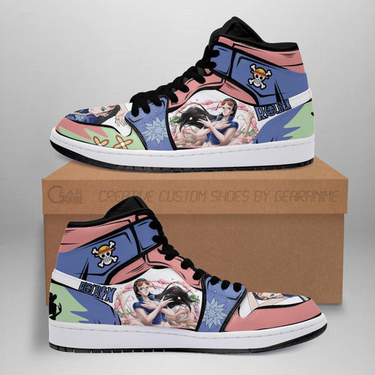 Nico Robin Sneakers Custom Anime One Piece Shoes - 1 - MyAnimeShoes