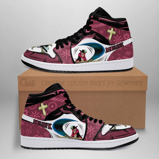 Dracule Mihawk Sneakers Custom Anime One Piece Shoes Gift Idea - 1 - MyAnimeShoes