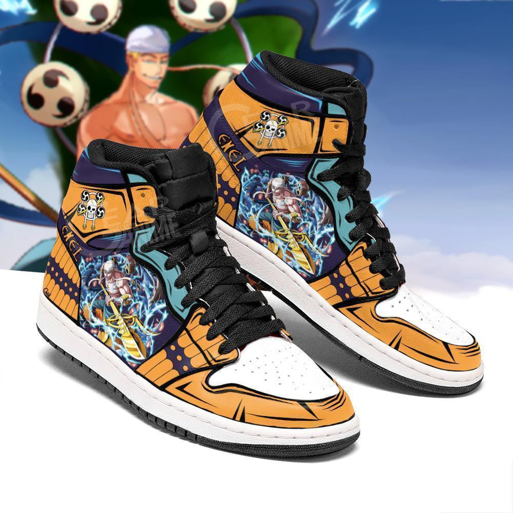 God Skypiea Enel Sneakers Custom Anime One Piece Shoes - 2 - MyAnimeShoes
