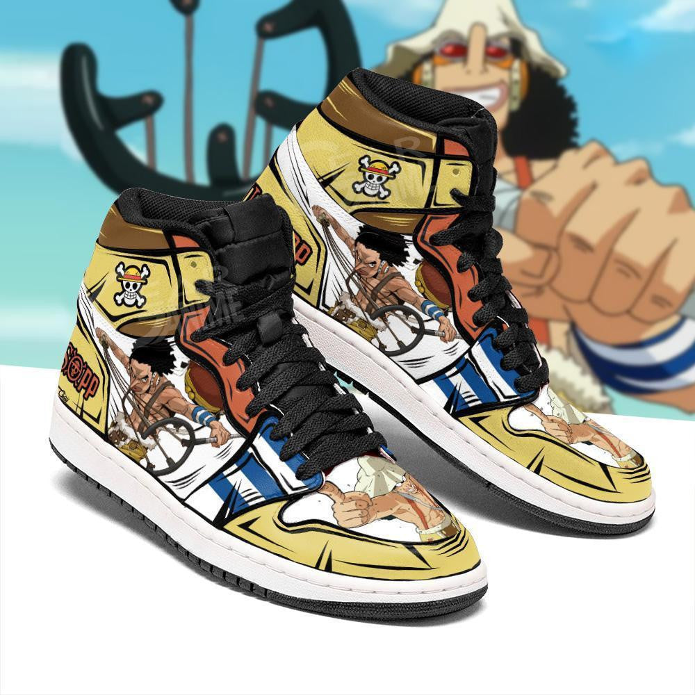 The Sniper Usopp Sneakers Custom Anime One Piece Shoes - 2 - MyAnimeShoes