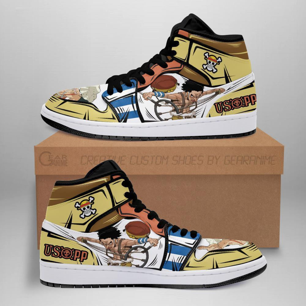 The Sniper Usopp Sneakers Custom Anime One Piece Shoes - 1 - MyAnimeShoes