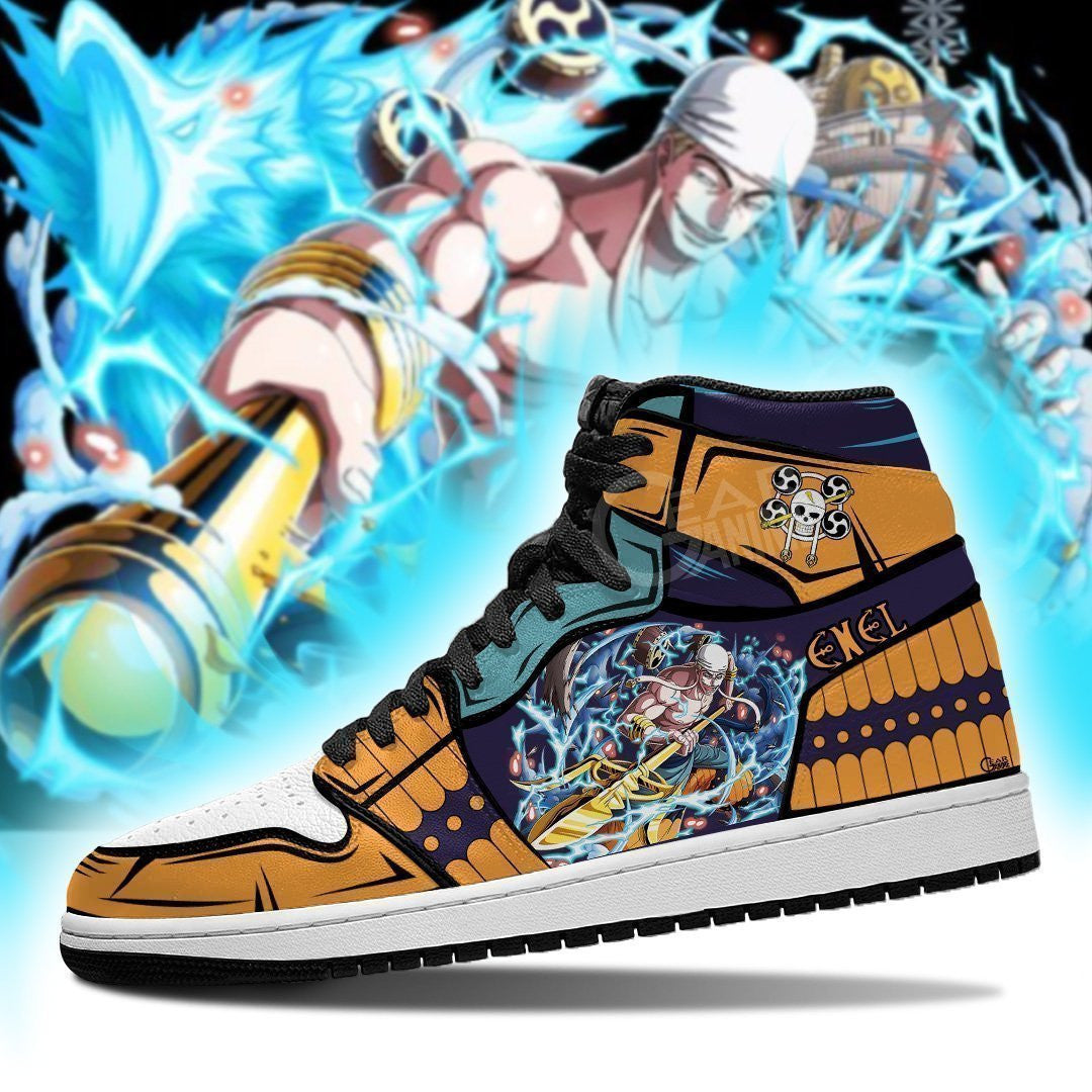 God Skypiea Enel Sneakers Custom Anime One Piece Shoes - 3 - MyAnimeShoes