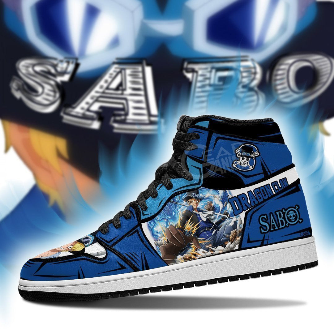 Dragon Claw Sabo Sneakers Custom Anime One Piece Shoes - 3 - MyAnimeShoes
