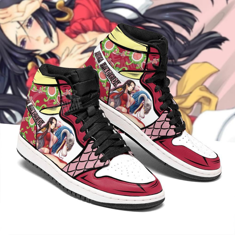 Boa Hancock Sneakers Custom Anime One Piece Shoes - 2 - MyAnimeShoes