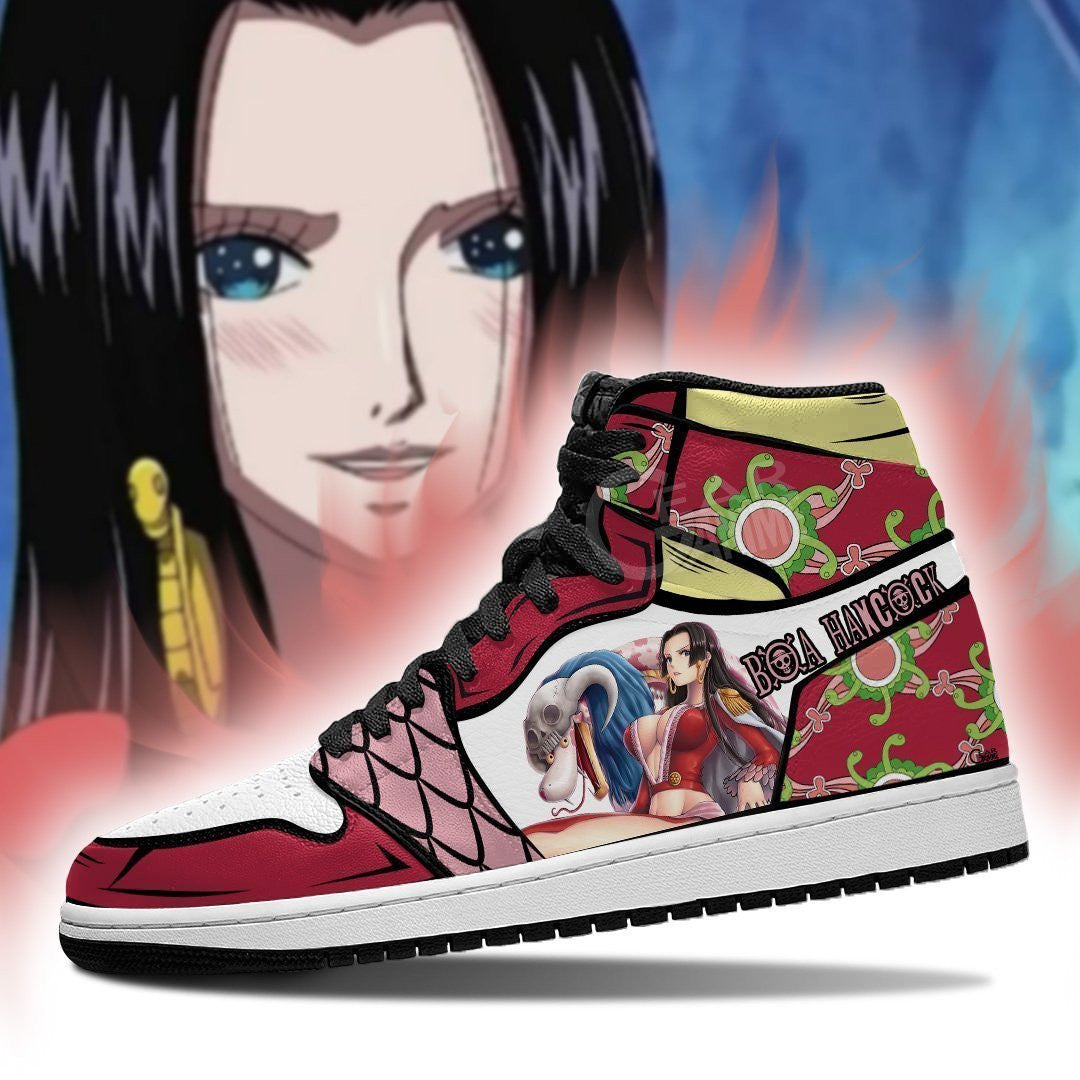 Boa Hancock Sneakers Custom Anime One Piece Shoes - 3 - MyAnimeShoes