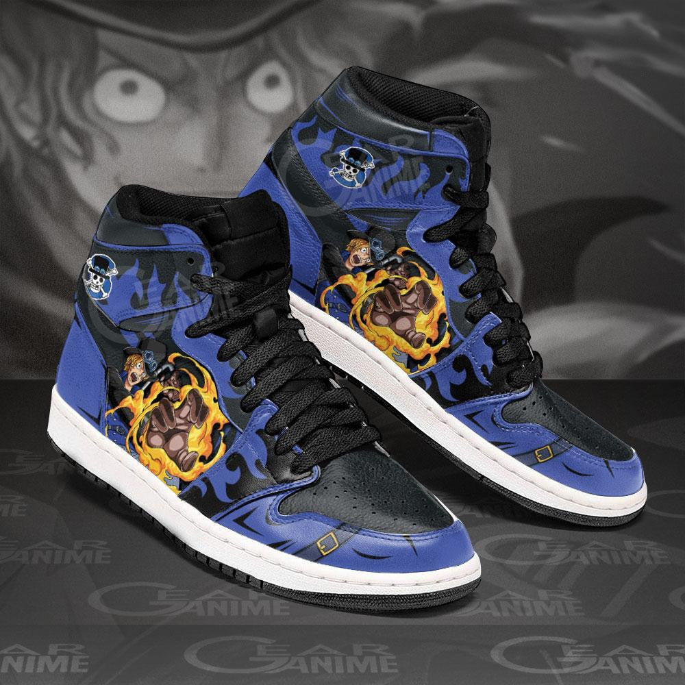 Sabo Dragon Claw Sneakers Custom Anime One Piece Shoes - 2 - MyAnimeShoes