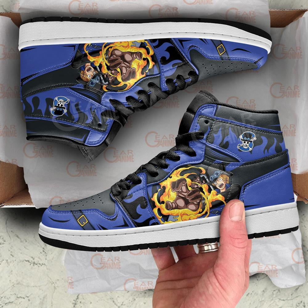 Sabo Dragon Claw Sneakers Custom Anime One Piece Shoes - 3 - MyAnimeShoes