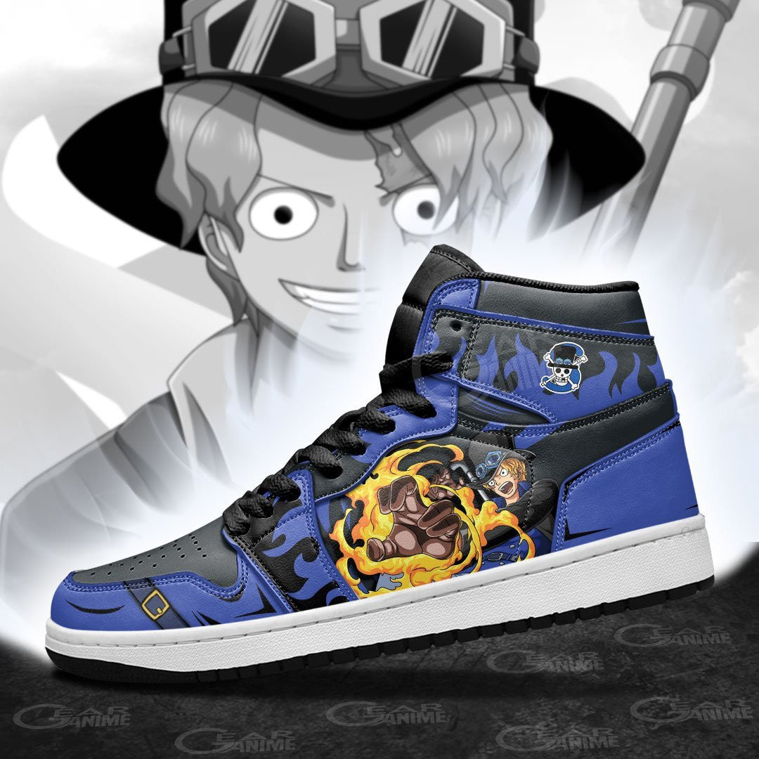 Sabo Dragon Claw Sneakers Custom Anime One Piece Shoes - 4 - MyAnimeShoes