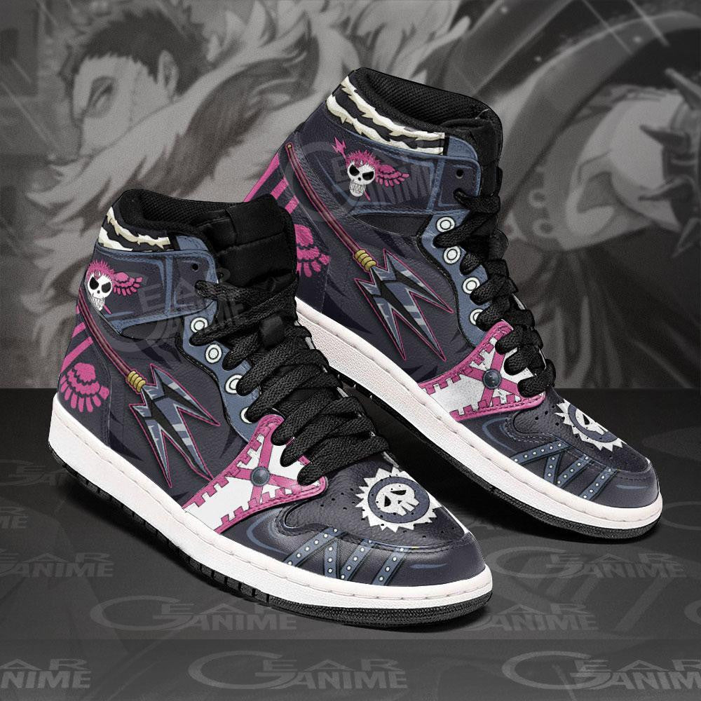 Charlotte Katakuri Sneakers Custom Anime One Piece Shoes - 4 - MyAnimeShoes