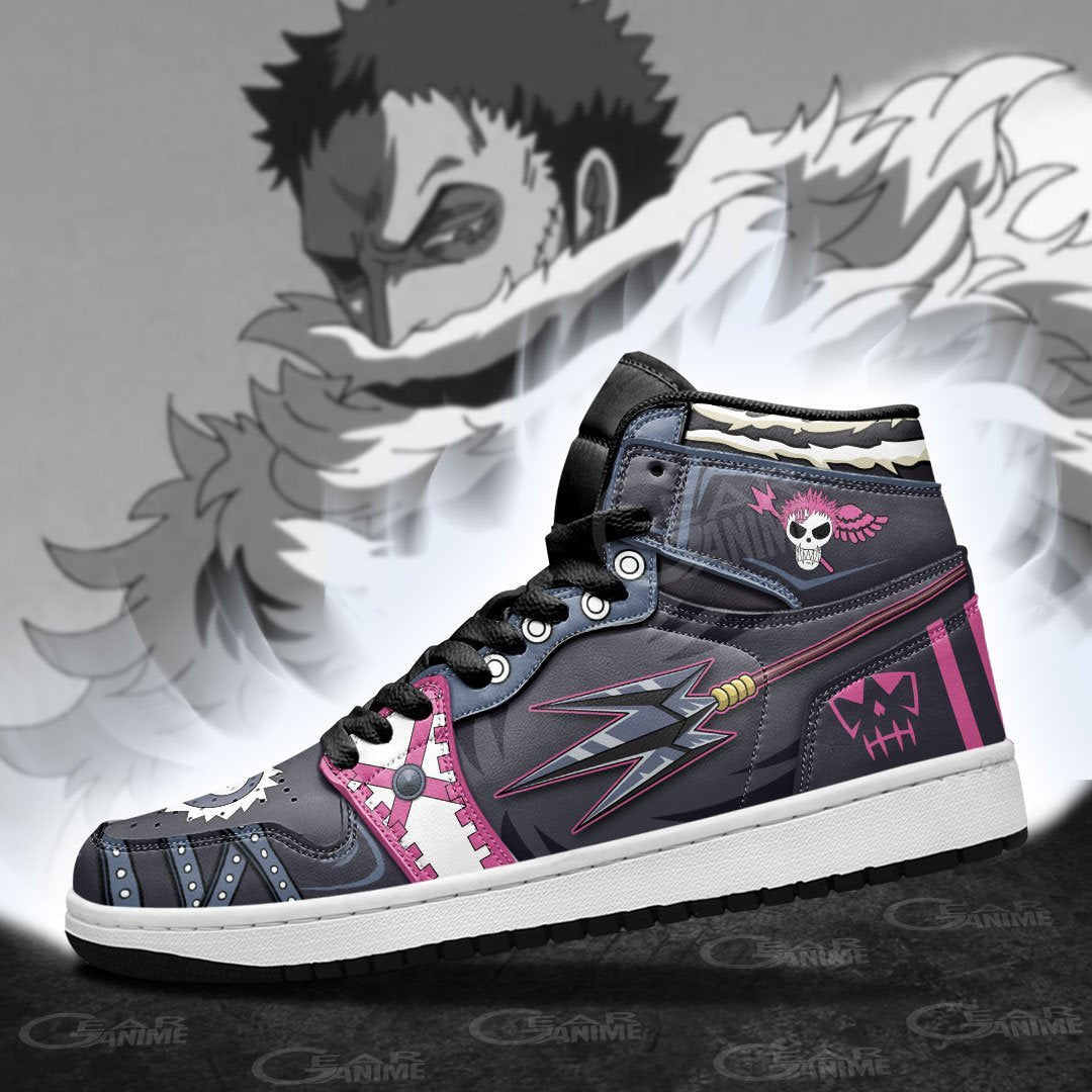 Charlotte Katakuri Sneakers Custom Anime One Piece Shoes - 3 - MyAnimeShoes