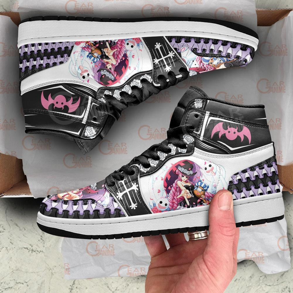 Ghost Princess Perona Sneakers Custom One Piece Anime Shoes - 3 - MyAnimeShoes