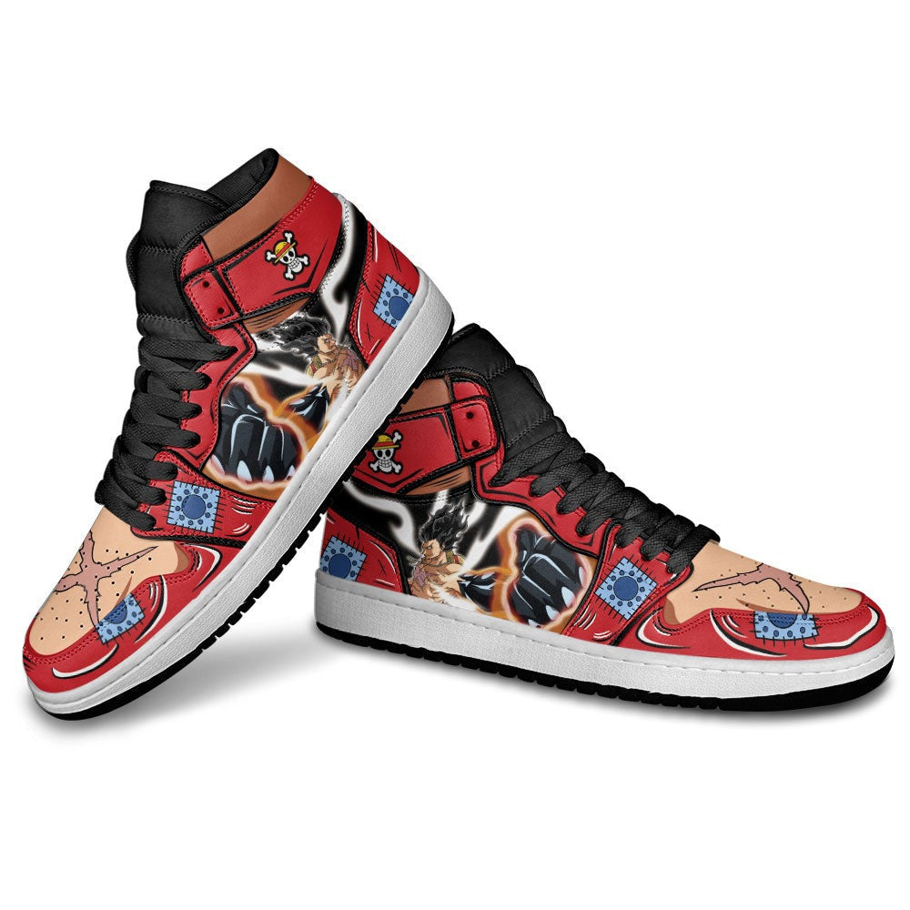 Luffy Armament Haki Sneakers Custom One Piece Anime Shoes - 4 - MyAnimeShoes