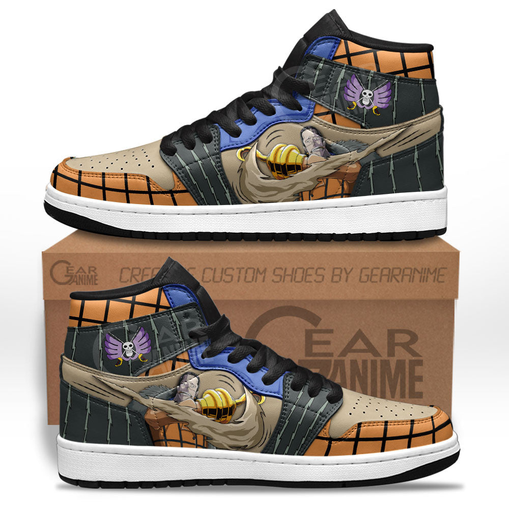 Crocodile Sneakers Custom One Piece Anime Shoes Gifts for OtakuGear Anime