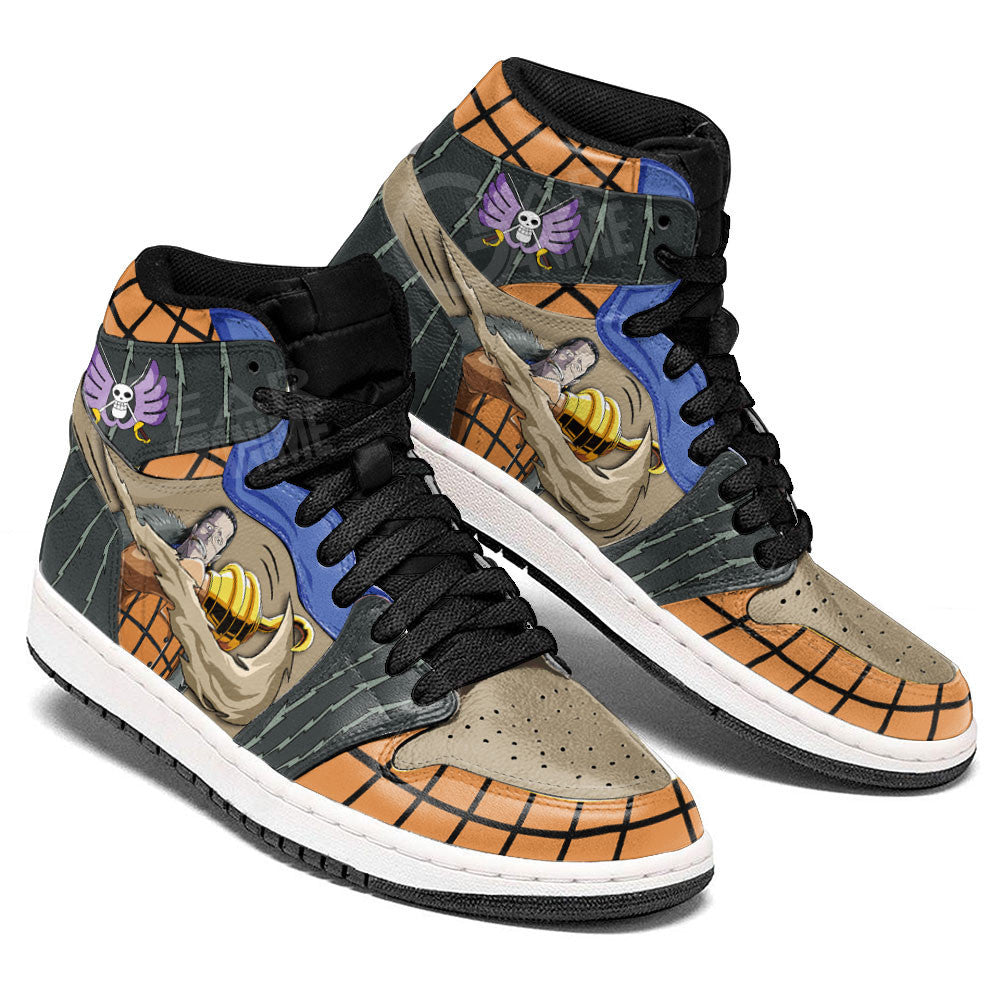 Crocodile Sneakers Custom One Piece Anime Shoes Gifts for OtakuGear Anime
