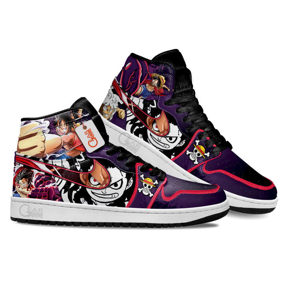 Monkey D. Luffy Anime Shoes Custom Sneakers MN2102 Gear Anime