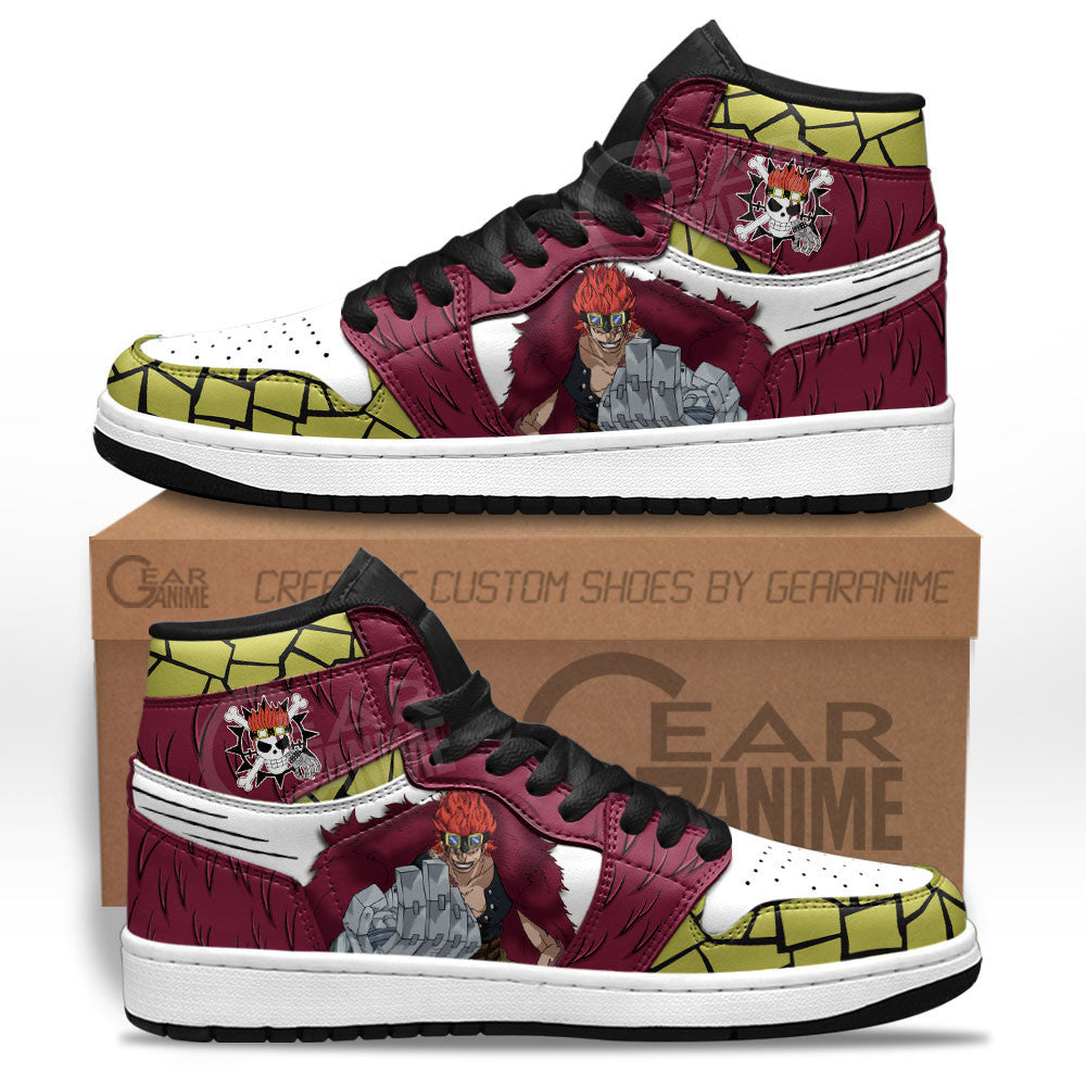 Eustass Kid Sneakers Custom One Piece Anime Shoes Gifts for OtakuGear Anime