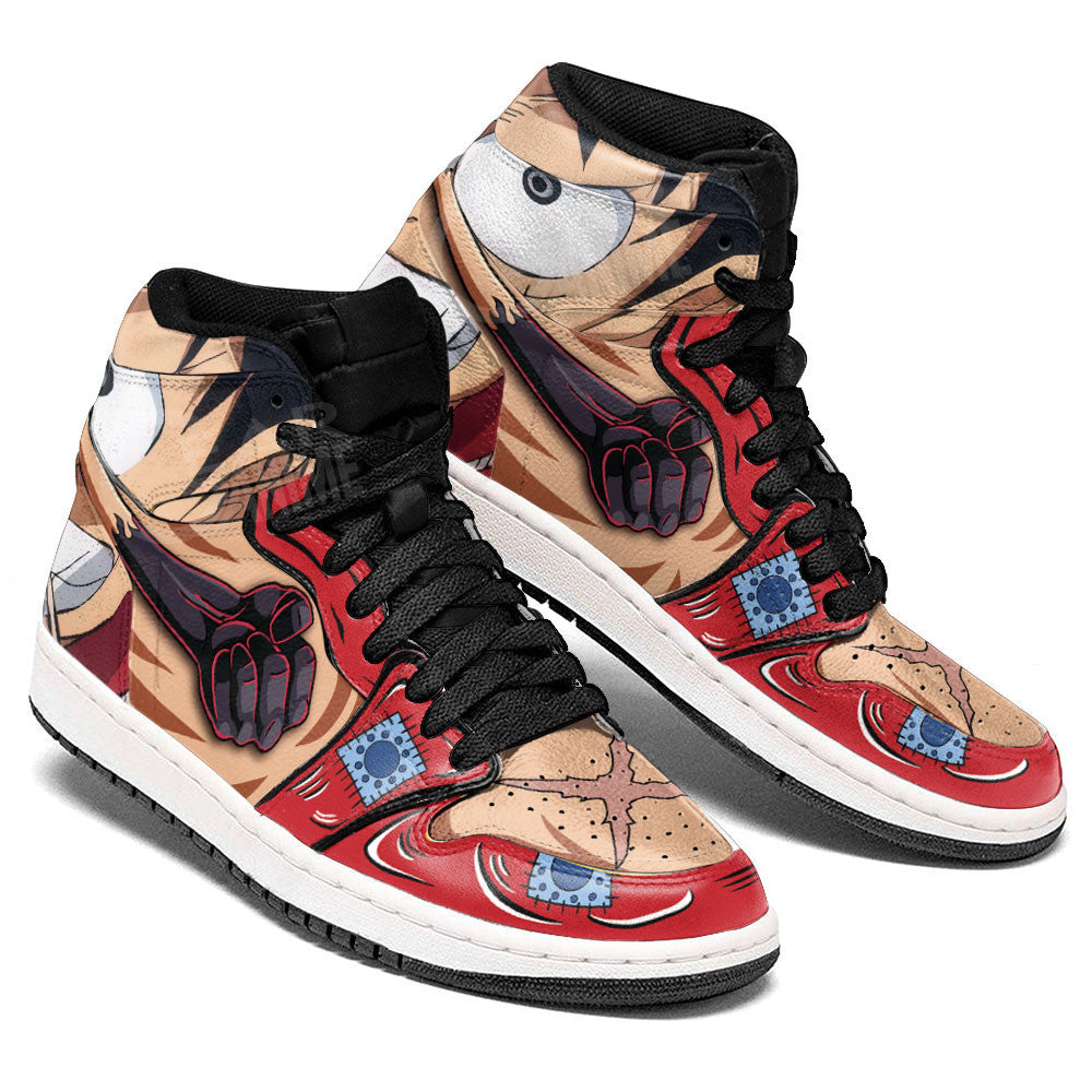 Monkey D Luffy Sneakers One Piece Custom Anime Shoes for OtakuGear Anime