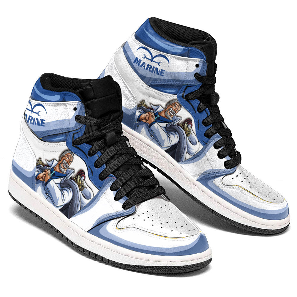 Monkey D Garp Sneakers Custom One Piece Anime Shoes Gifts For OtakuGear Anime