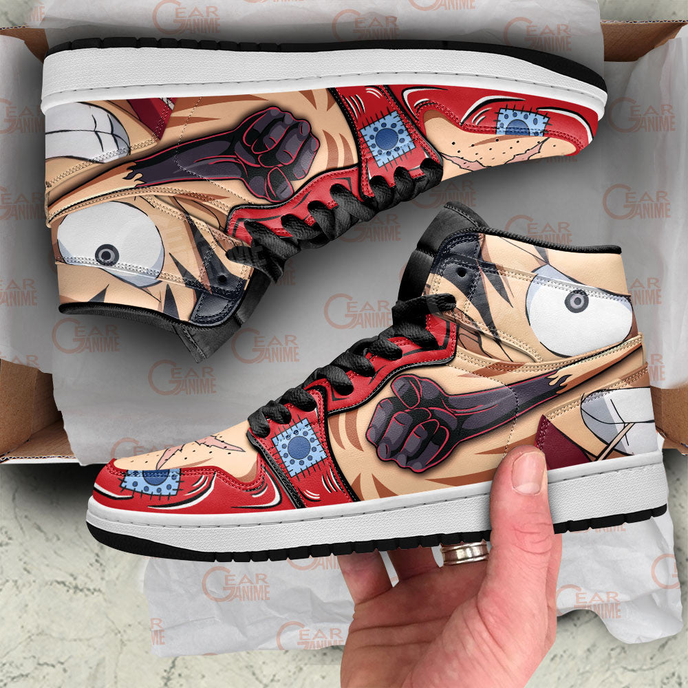 Monkey D Luffy J1s Sneakers Custom