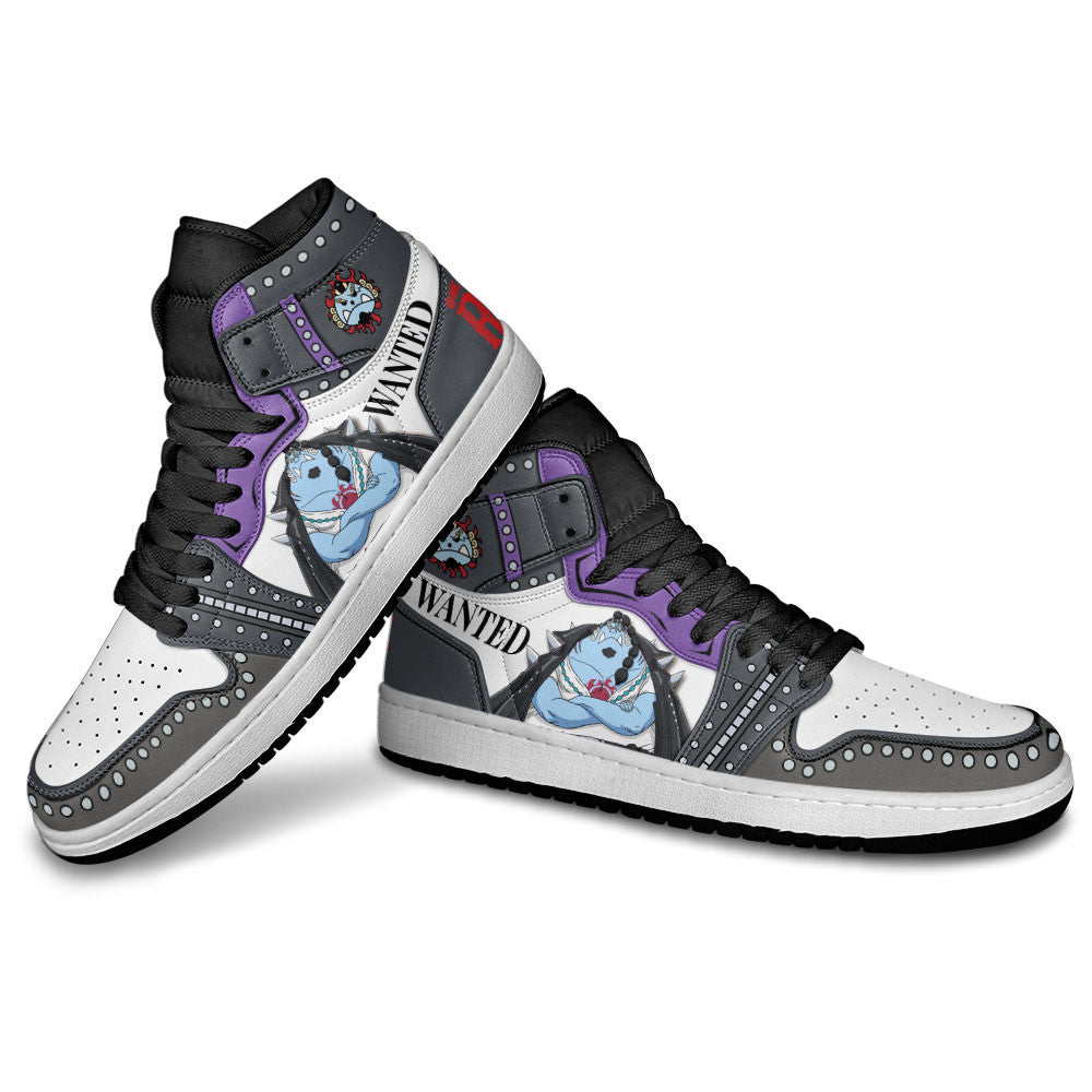 Red Jinbe J1s Sneakers Custom