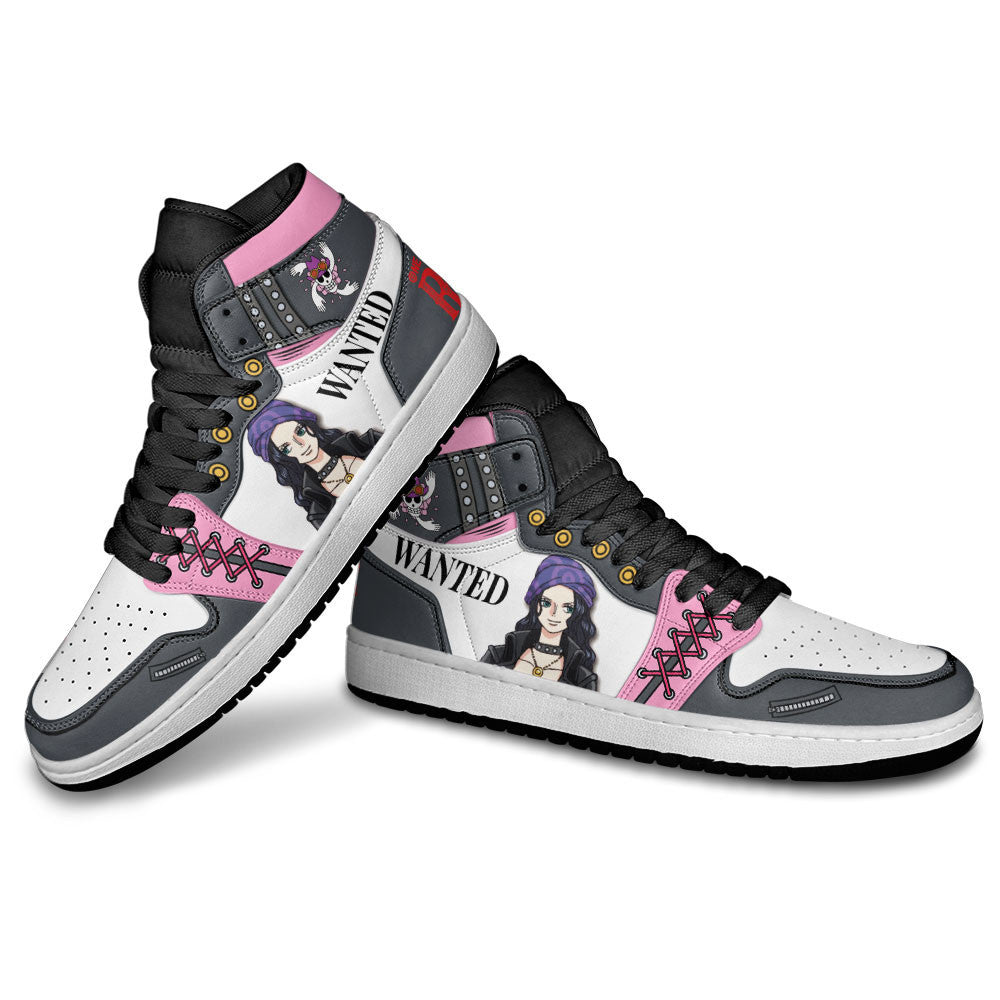 Red Nico Robin J1s Sneakers Custom