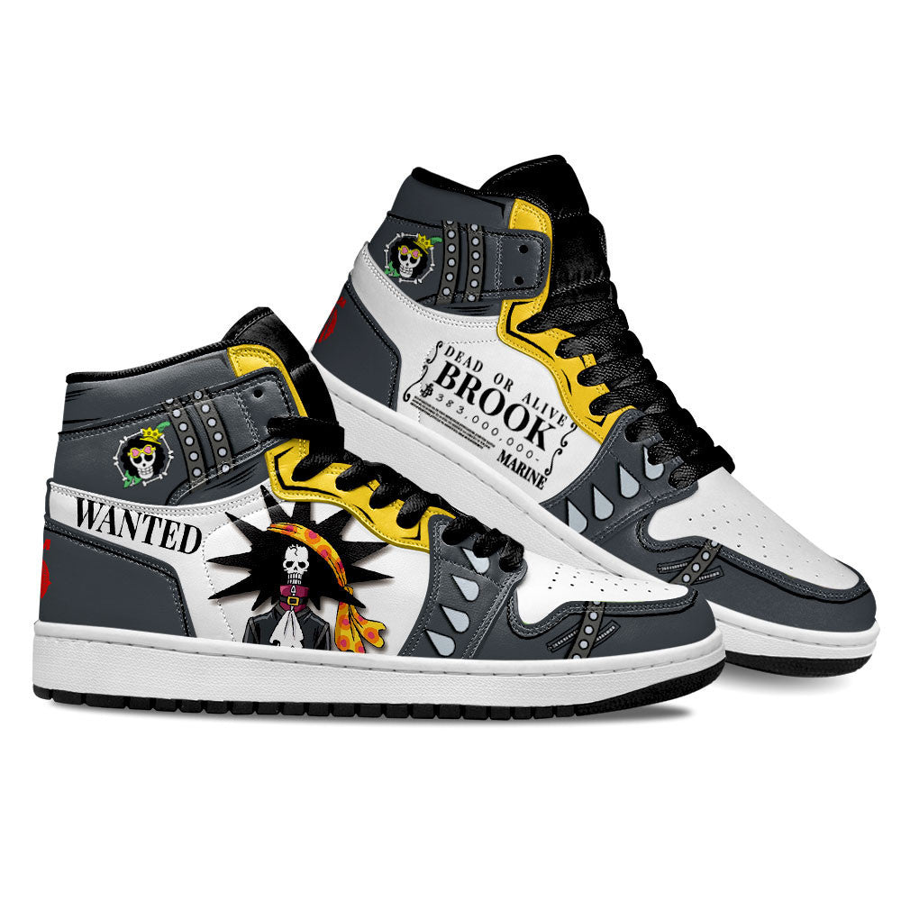 One Piece Red Brook Sneakers Custom Anime Shoes For Otaku Gear Anime