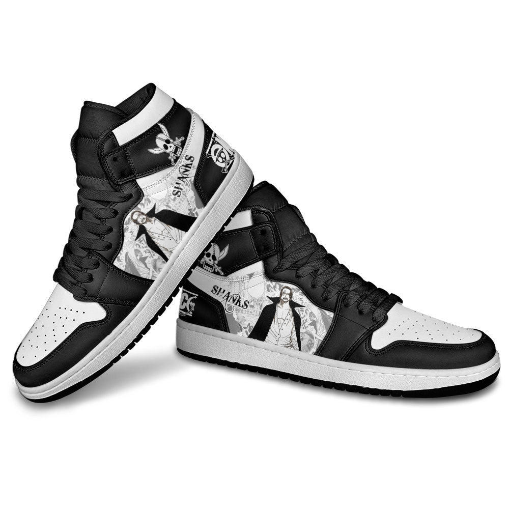 Shanks Sneakers Custom One Piece Shoes Manga Style for OtakuGear Anime