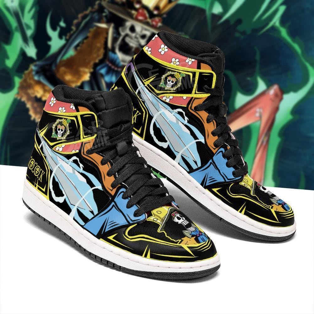 Brook Sword Sneakers Custom Anime One Piece Shoes - 2 - MyAnimeShoes