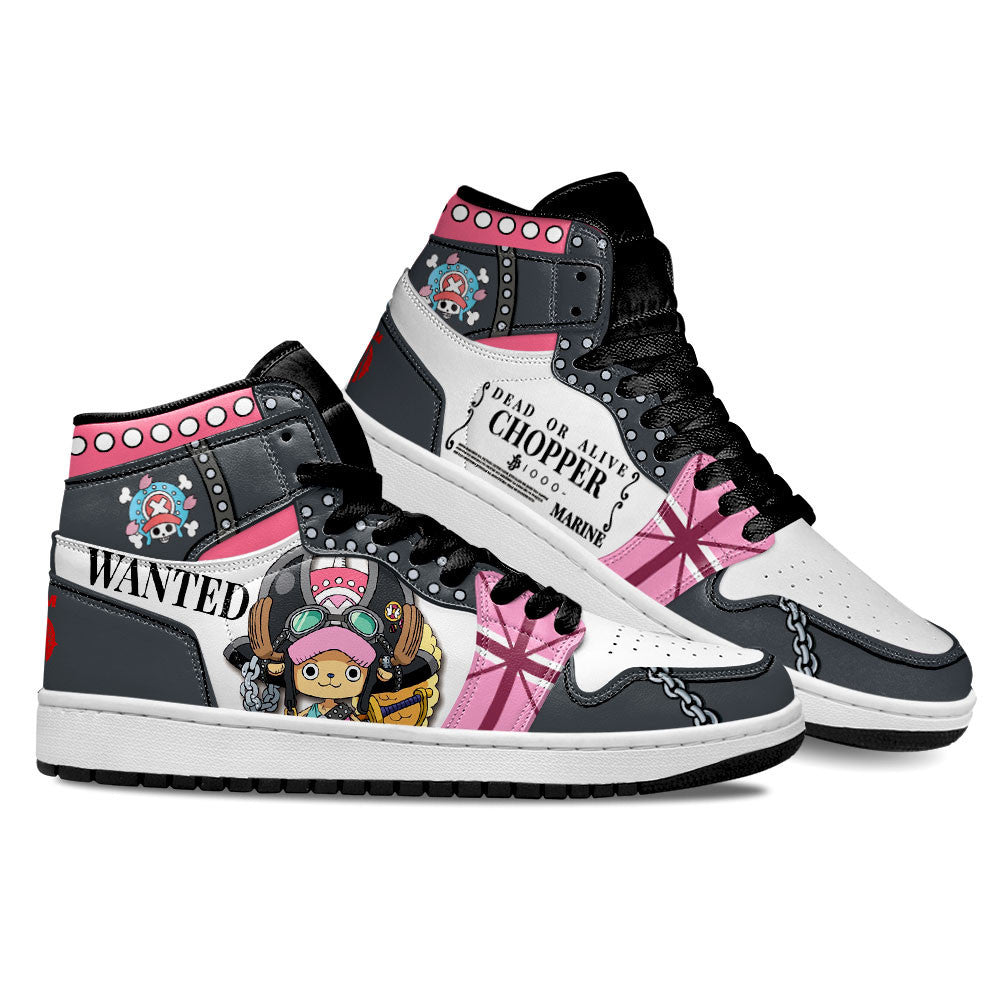 Tony Tony Chopper Sneakers One Piece Red Custom Anime Shoes Gear Anime