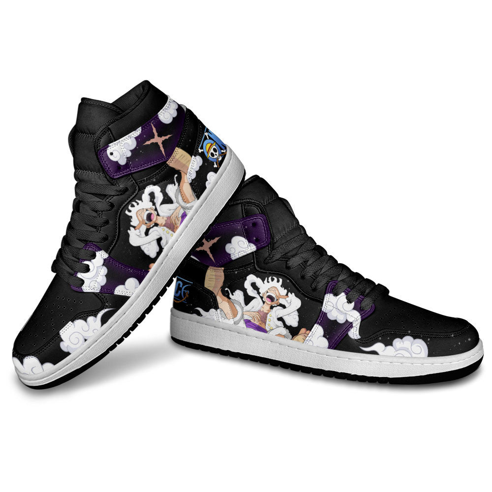 Luffy J1s Sneakers Custom Nika Sun God Edition
