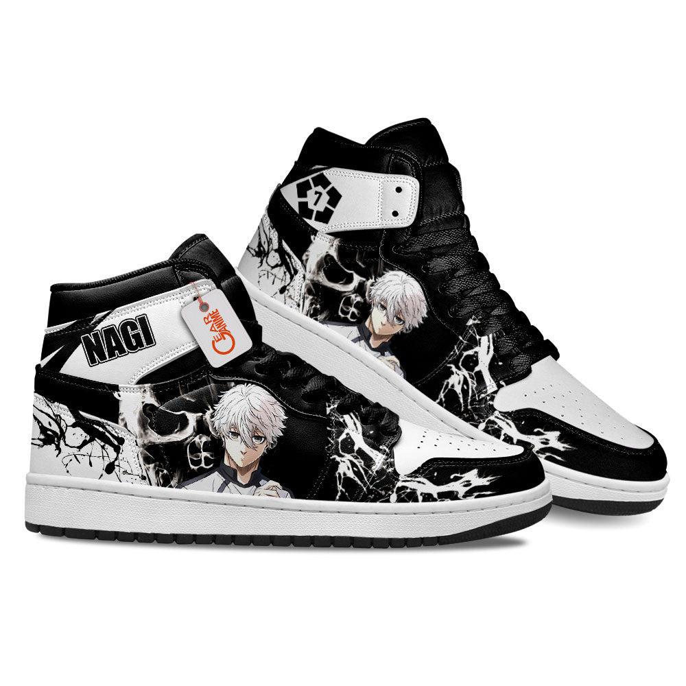 Seishiro Nagi J1s Sneakers Custom Blue Lock Custom