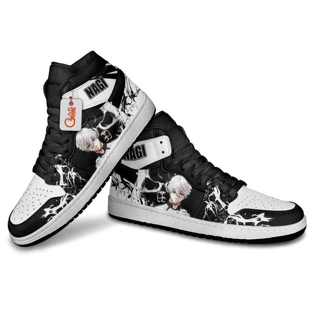 Seishiro Nagi J1s Sneakers Custom Blue Lock Custom